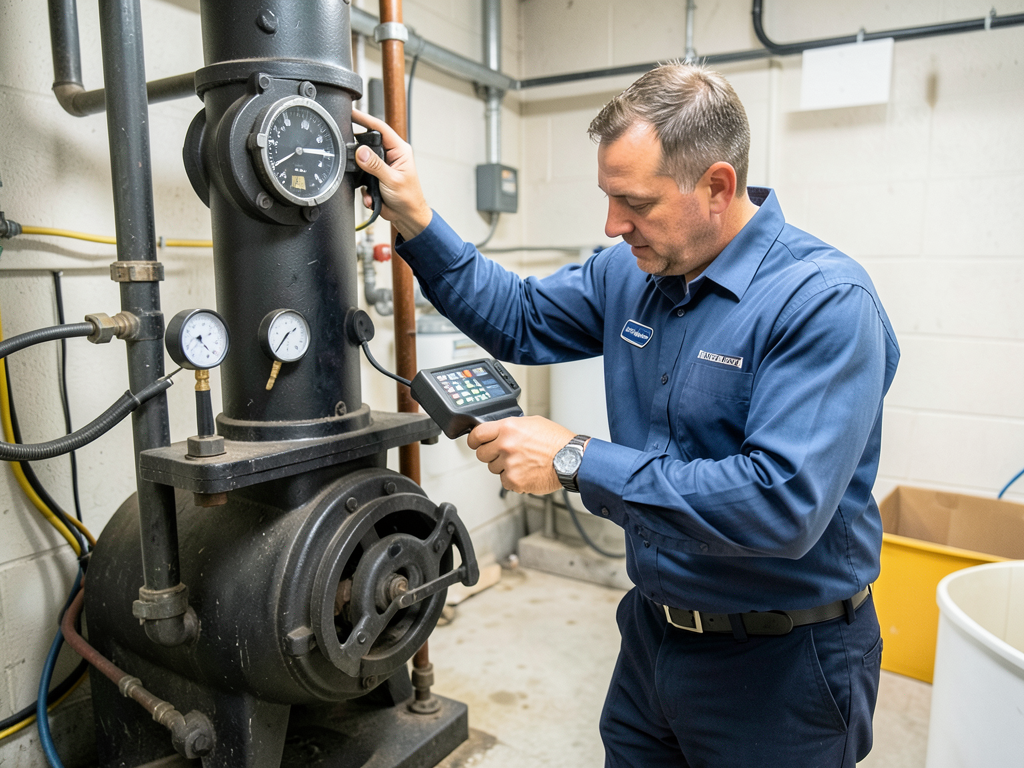 Boiler repair and radiant heating maintenance for