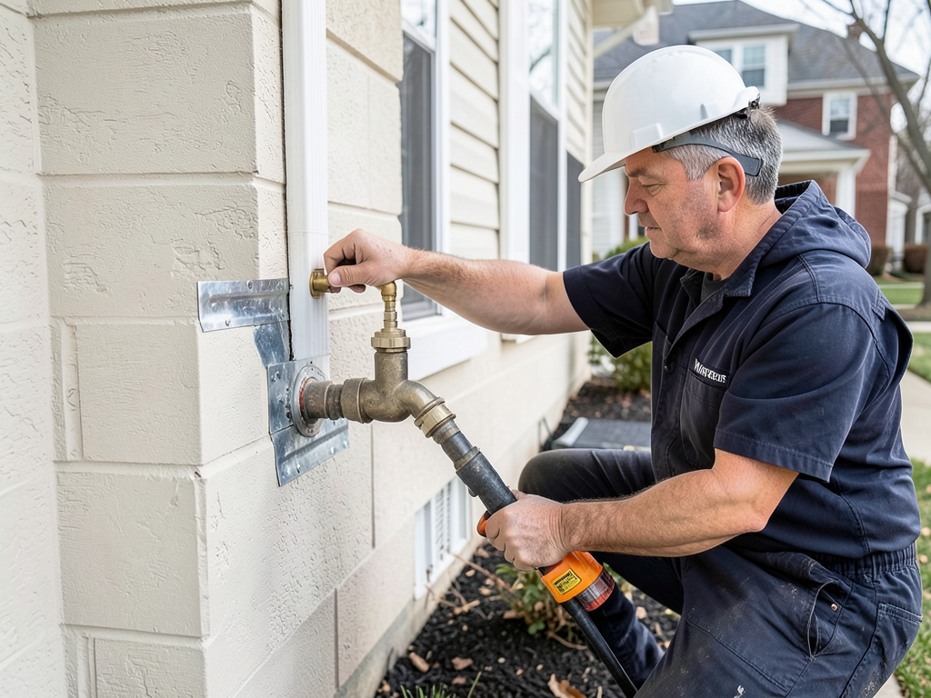 Installing outdoor spigots and hose bibs for west