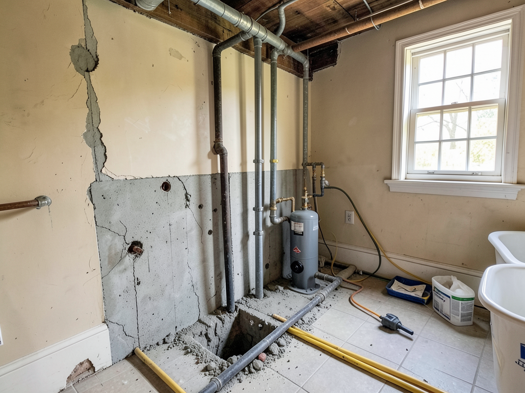 Is your smith hill basement ready for a full bathr