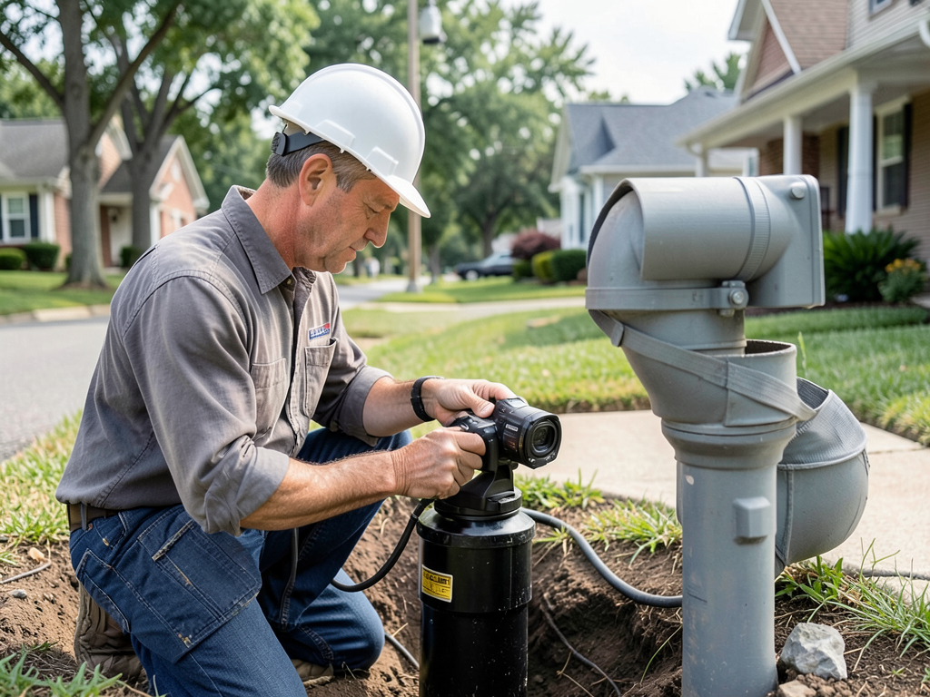 Switching from a cesspool to city sewer lines in m